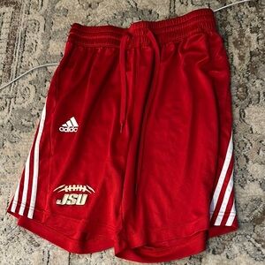 Adidas Men's Red Sports Shorts